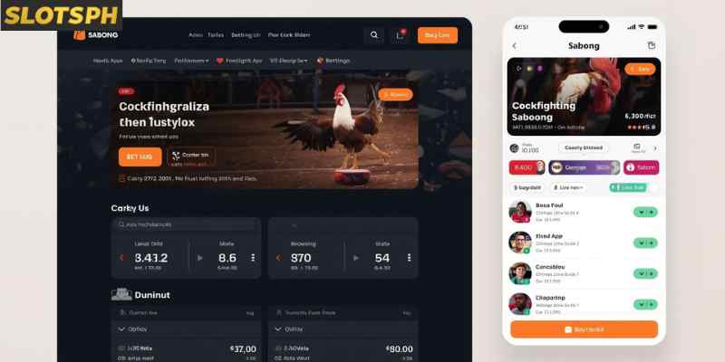 Online Betting Interface Example