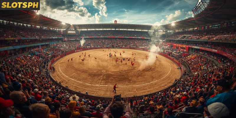 Rooster Fighting Arena Broadcast